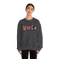 Peace Love Unisex Crewneck Sweatshirt, Sports Apparel, Team Spirit Wear, Cozy Gift for Fans, Casual Game Day Outfit