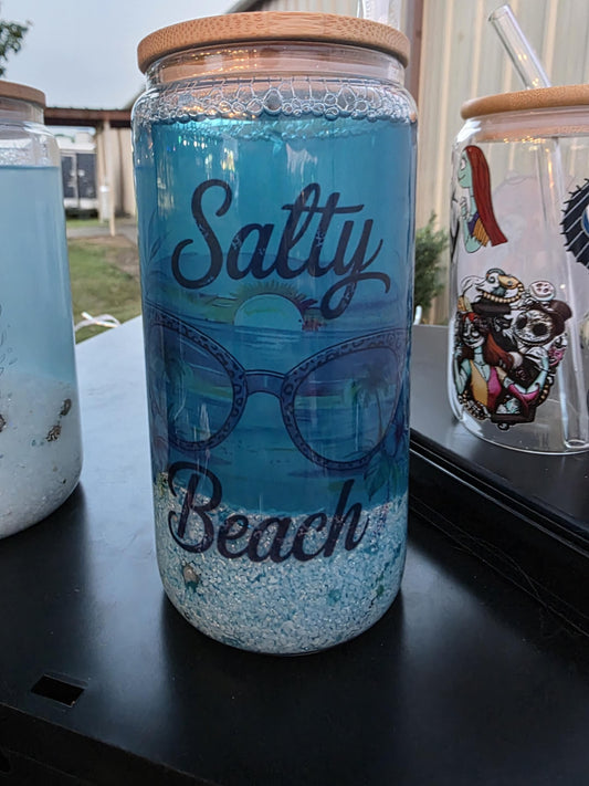 Beach Snow Globe