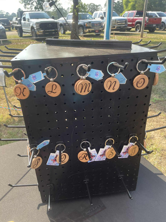 Initial Keychains