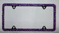 Rhinestoned License Plate Frame